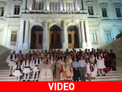 O Κωστάλας στο Φεστιβάλ Παραδοσιακών Χορών Σύρου